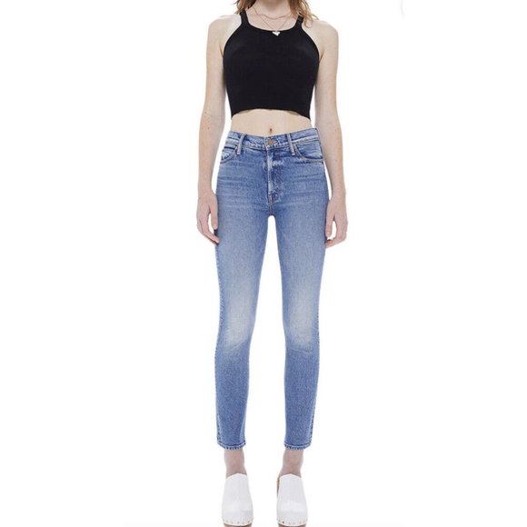 Mother Mid Rise Dazzler jeans in Tropic Like It’s Hot size 26 - Picture 1 of 11